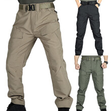 Pantalon cargo Admvng pour homme, multipoches, idéal pour le travail, tailles S à 3XL.