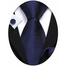 Men's Silk Tie Extra Long Solid Color Wedding Necktie
