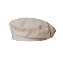 Berretto da donna in tinta unita, stile vintage, in pelle PU, cappelli autunno/inverno, elegante berretto ottagonale, berretto da strillone, cappello