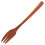 Wooden Fork Smooth Wooden Kitchen Utensil Long Handle Fork Kitchen Fork Wood Fork Mixing Fork 7
