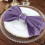 BalsaCircle 50 Pieces 20" Violet Amethyst Polyester Napkins Wedding Kitchen 8