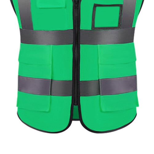 High-Visibility Mesh Safety Vest Light Green Size L 2