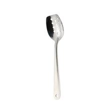 Cuchara y colador de acero inoxidable 304 – Cuchara ranurada para buffet de hotel, ensaladas y porcionado de platos – Compatible con cocinas