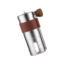 Manual Coffee Grinder with Ergonomic Handle, Detachable Design for Home, Office and Travel