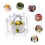 Scatole trasparenti alte per torte con coperchio, 20 x 20 x 18 cm (5 pezzi) 3