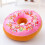 Coussin rond en forme de donut - 18 cm 4