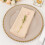 Serviettes de table BalsaCircle beiges en polyester scuba 50 x 50 cm 3