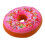 Coussin rond en forme de donut - 18 cm 2