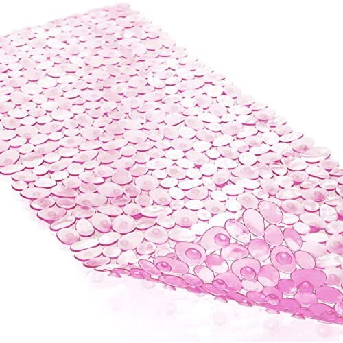 Antislip badmat met kiezelstructuur, 35 x 16 inch, machine