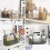 5-rums akryl makeup- og skrivebordsorganisator 3