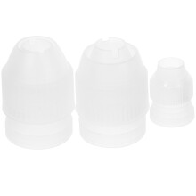 piping coupler 3pcs Piping Coupler Set for Cake Decorating and Cooking,2.05"X1.42"X1.42"