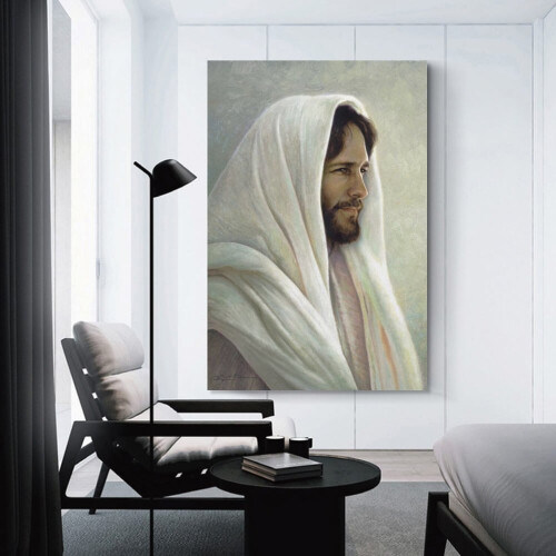 Impressão de pôster da banda LAMB OF GOD, de Greg Olsen, para decoração de quarto moderno, 50x75cm (20x30 polegadas). 2