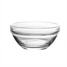 ACDANC Glass Mixing Bowls,High Temperature Resistance Glass Bowl,Thickening Material Small Glass Bowls,10.5cm