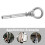 Set di ganci a occhiello in acciaio inox (5 pezzi) 5