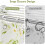 Clear Plastic Shower Curtain Rings – O-Shaped, Snap 4