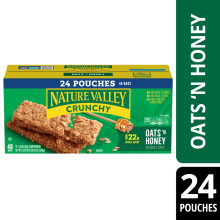 Granola Bars Oats and Honey 48 Count 35.76 oz
