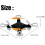 Μίνι Drone για Αρχάριους – Ακροβατικά 360, Φώτα LED, Προστατευτικά Προπέλας, 6