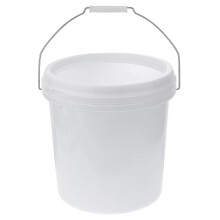 NUOLUX 1.5 Gallon Plastic Bucket, with Handle & Lid