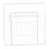 Door Cage Iron Yard Rabbit Fence Expandable Small Animals Panel White Dense Grid 1