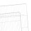Door Cage Iron Yard Rabbit Fence Expandable Small Animals Panel White Dense Grid 6