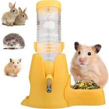 Bouteille d'eau ACDANC pour hamster, 125 ml, anti-goutte, 3 en 1 avec nourriture