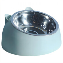 ACDANC Cat Food Bowl,Cat Food Dish,Cat Bowls Elevated,Matcha,6.50*6.50*3.94In