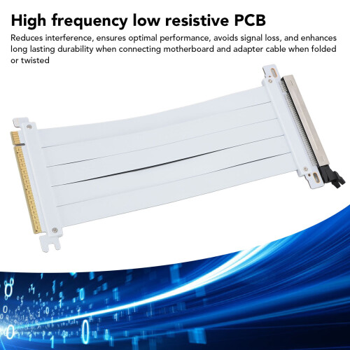 GPU PCIe 5.0 Riser, Compatible With 4.0/3.0/2.0/1.0, Ideal For Water Cooling ITX Builds 1