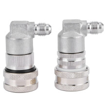 Keg Disconnect Set Stainless Steel Ball Lock Fittings MFL 1/4 LeakProof Gas and Liquid for Homebrew