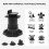 (30-60mm, Pack of 10) Adjustable Pedestals Riser for Joist 7