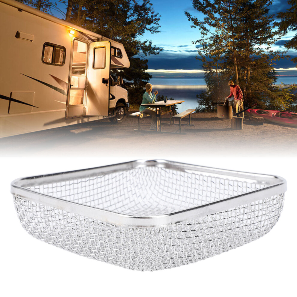 Rv Water Heater Vent Screen 4.5 X 4.5 X 1.3In Stainless Steel Mesh Cover For Rv 5021384115918