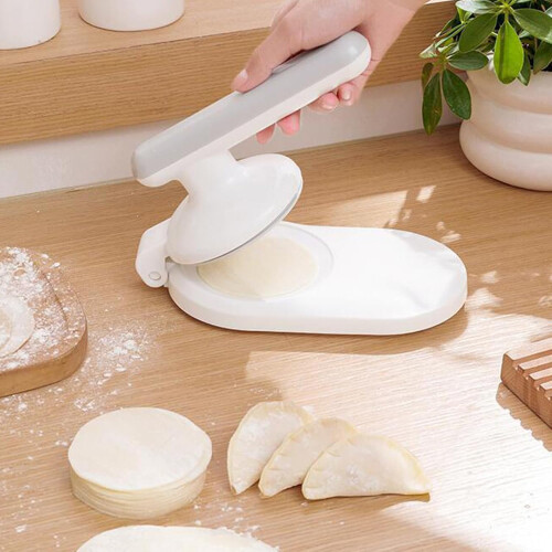 Dumpling Maker Manual Wrapper Press for Fast Consistent Dough Skins Home and Restaurant Use 1