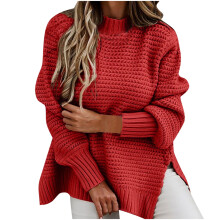 Pulls Admvng pour femmes, col V, manches longues, hauts décontractés d'automne, tuniques légères, tailles S à 2XL