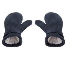 Autumn Winter Toddler Magic Tape Warm Mitten Baby Boys Girls Faux Fleece Gloves