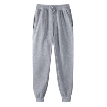 Mens Hip Hop Pants Casual Solid Color Track Cuff Lace Up Workout with Pocket