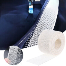 3.28 Yards Fishbone Hem Tape, 1.37" Wide, for Chiffon & Thin Fabrics – Polyester Frills Sewing, Beginners & Enthusiasts – Clearance Sale