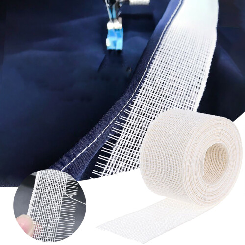 Fishbone Hem Tape 3.28 Yards 1.37 Inches Wide Polyester