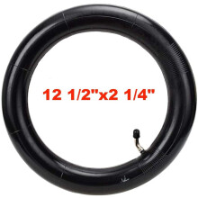 12.5x2.25 Inch Inner Tube 57-203/62-203, Bent Valve Stem Replacement for Electric Scooter, Bike & Wheelchair Tires