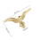 Ornement aigle pour mât de drapeau sectionnel doré (1 pièce) 2