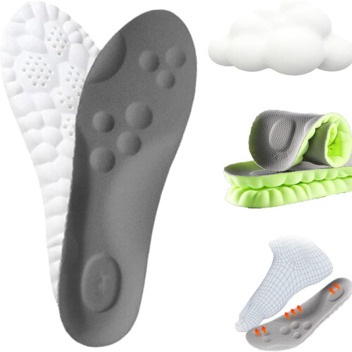 Cloud Indlægssåler Memory Foam Svangstøtte 1 Par