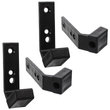 4Pcs Barbell Rack Barbell Bar Wall Hanger Barbell Hanger Wall Mounted Hanger for Barbell Gym Home