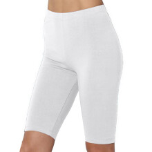 QLEICOM Treningsshorts i store størrelser for kvinner, stretchyoga-shorts med høy midje, biker-shorts med magekontroll, knelange capri-leggings,
