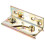 4 Pcs Bed Rail Fitting Connectors Frame Replacement Parts Golden 4