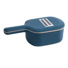 Panier de vidange et grille multifonction en plastique bleu foncé