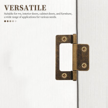 4pcs Antique Brass Rv Door Hinges Rv Door Camper Cabinet Hinge Furniture Parts Travel Trailer Cabinet Hardware Accessories