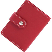 Women's26Cards Taske Slank PU Læder ID Kreditkort Holder Pung