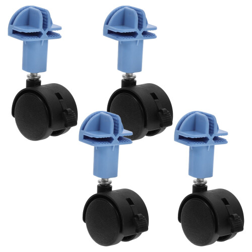 FRCOLOR4Pcs Ρόδες μεταφοράς κατοικίδιων ζώων Ρόδες για κλουβιά σκύλων Ρόδες για