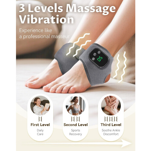 Masseur de pieds rechargeable à triple méthode 2