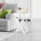 Μοντέρνα Ευέλικτα Κομοδίνα, Τραπεζάκι X-Design Accent, Ράφι Αποθήκευσης Κομοδίνου με 5