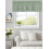 Cortina de varão marroquina verde sálvia com estampa de treliça, 152 x 46 cm (60 x 18 polegadas). 1