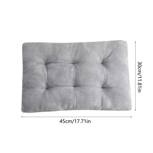 Πλούσιο κρεβάτι-κλουβί για μικρά σκυλιά, 18x12", πλενόμενο και αντιολισθητικό – 2